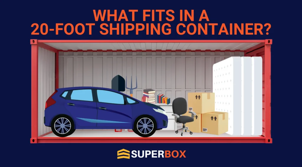 What Fits in a 20-Foot Shipping Container